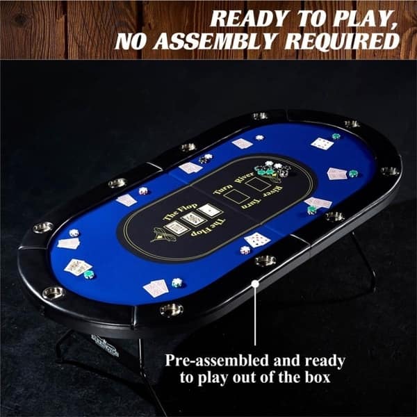Barrington バリントン 10人用 プレミアム ポーカーテーブル バリントン 10人用 プレミアム ポーカーテーブル | Costco Japan
