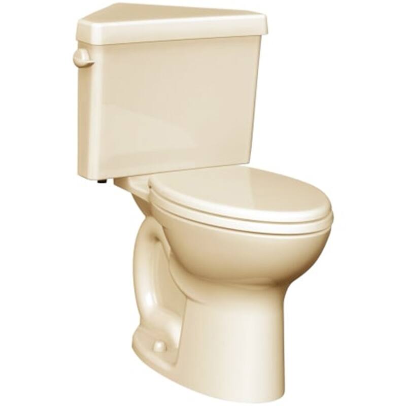 American Standard Cadet Suite Triangle Cadet Pro Right Height Round Front Toilet without Seat