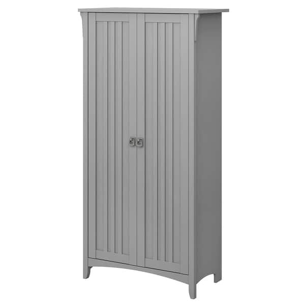 Shop Bush Furniture Salinas Kitchen Pantry Cabinet With Doors