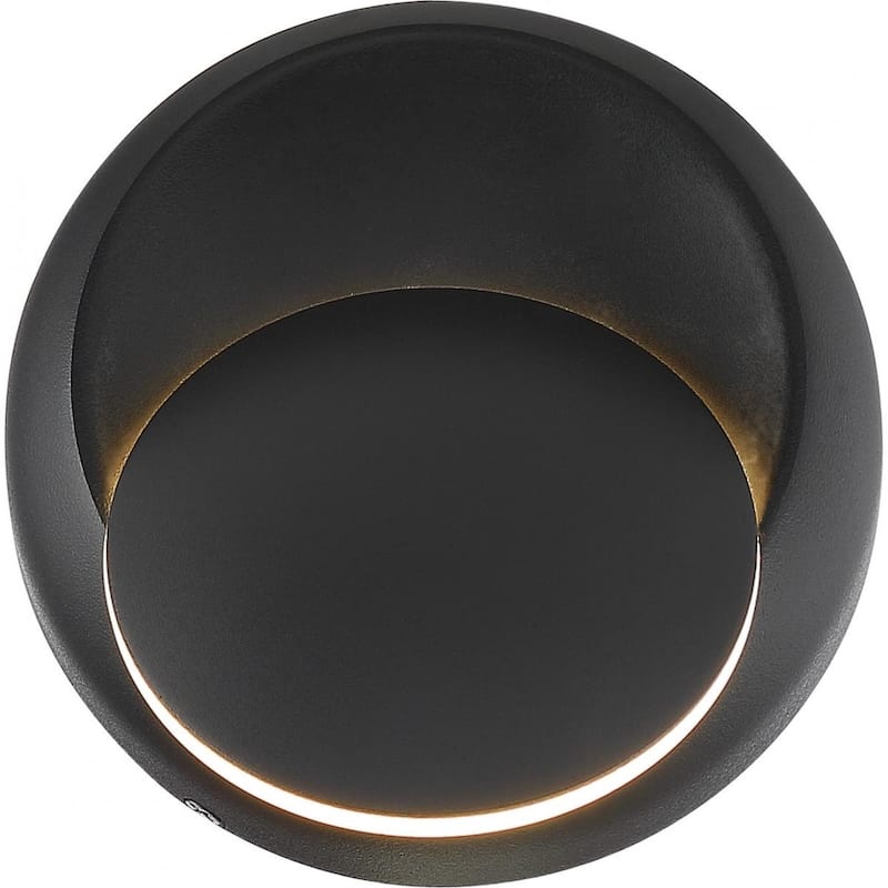 Pinion LED Wall Sconce Bk - N/A