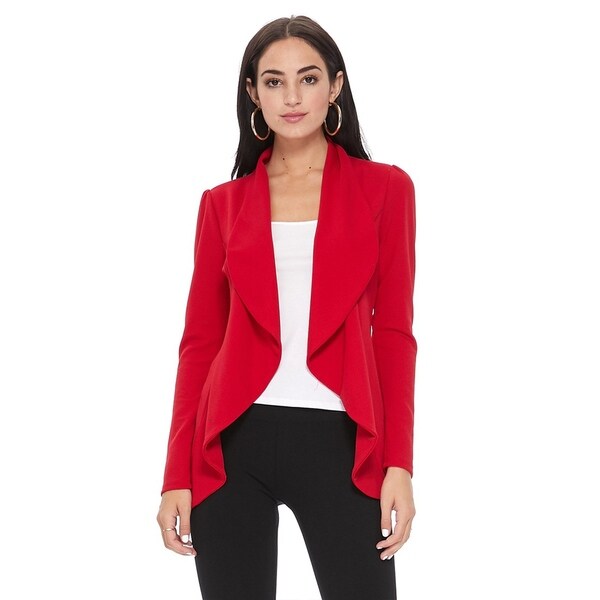red women's jacket blazers
