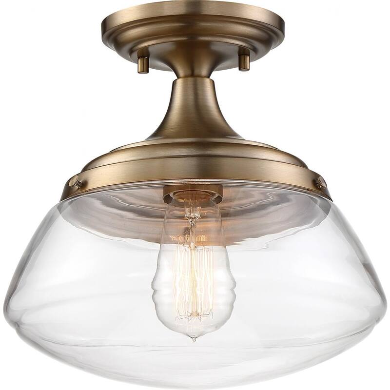 Kew 1-Light Semi Flush BB
