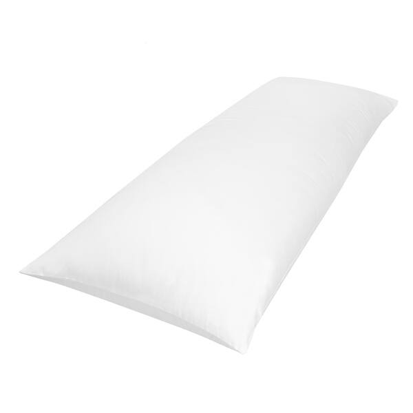 Shop Sensorpedic Coolmax Fiber Body Pillow White On Sale