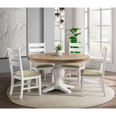 The Gray Barn Nook Round 5-piece Dining Set