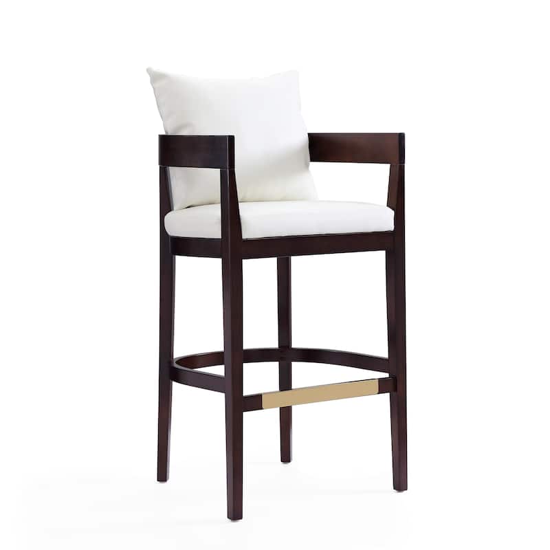Ceets Comfortable and Chic Ritz Bar Stool - Ivory