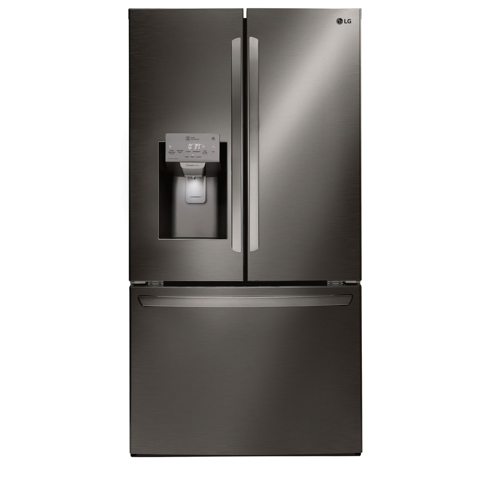 LG  LFXS28968D 28 cu.ft. Smart wi-fi Enabled French Door Refrigerator - Black Stainless Steel