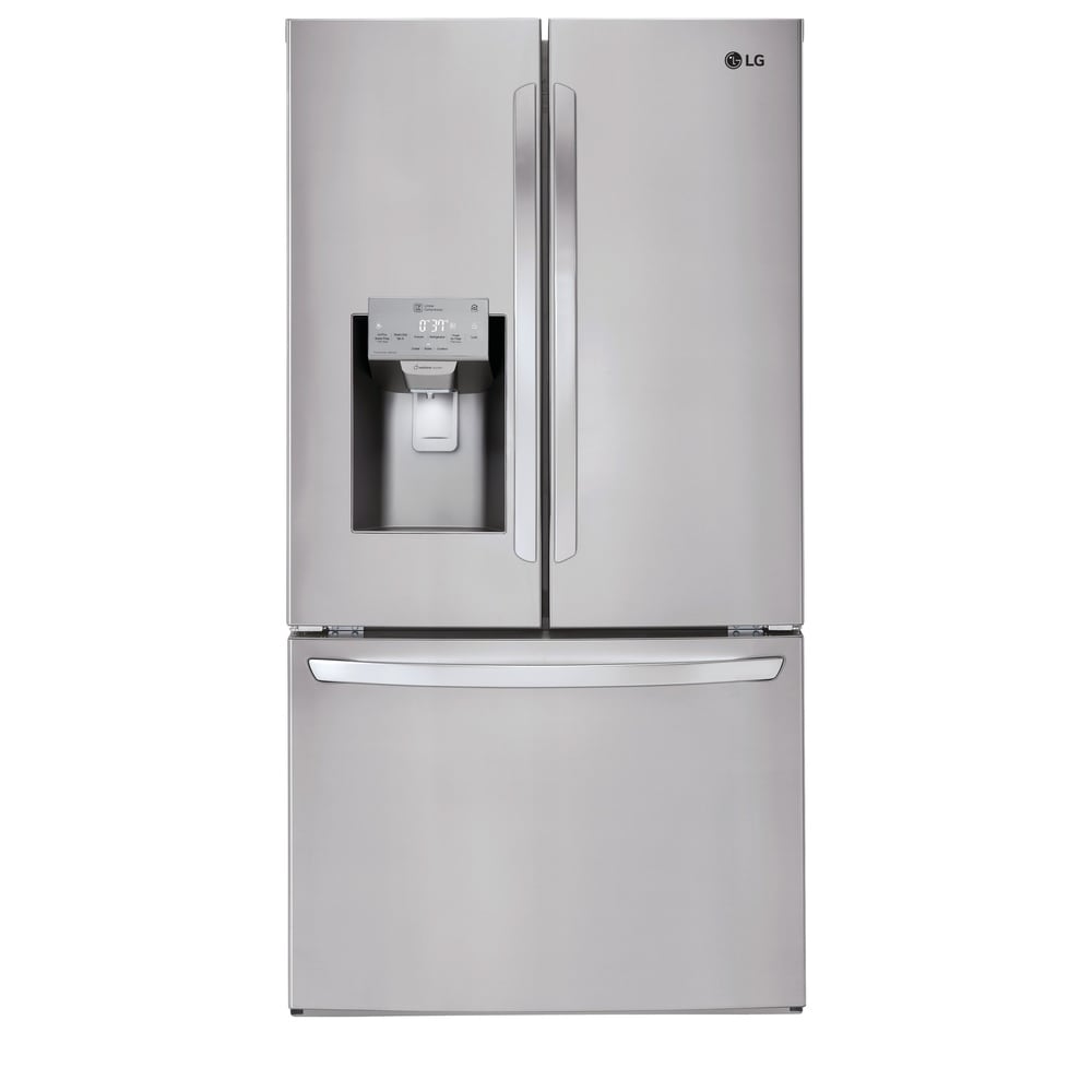 LG  LFXC22526S 22 cu. ft. Smart wi-fi Enabled French Door Counter-Depth Refrigerator - Stainless Steel