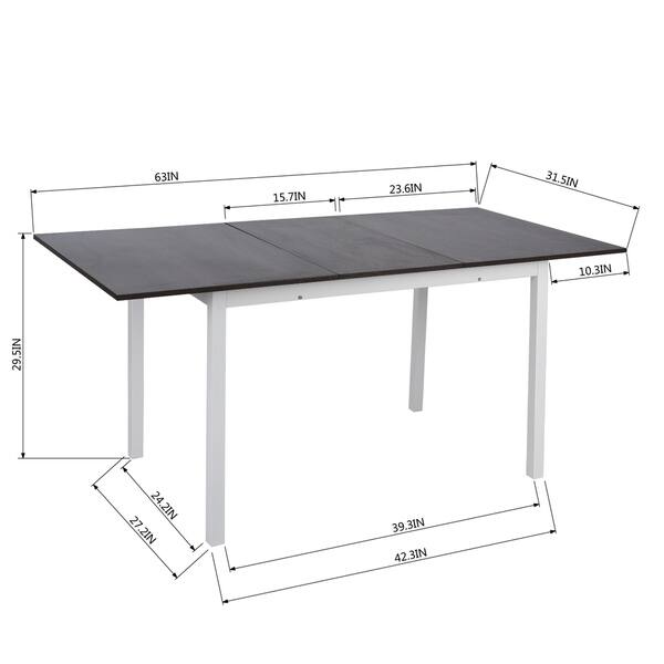 Carson Carrington Salgutsred Modern Extendable Wood Carson Carrington Salgutsred Modern Extendable Wood