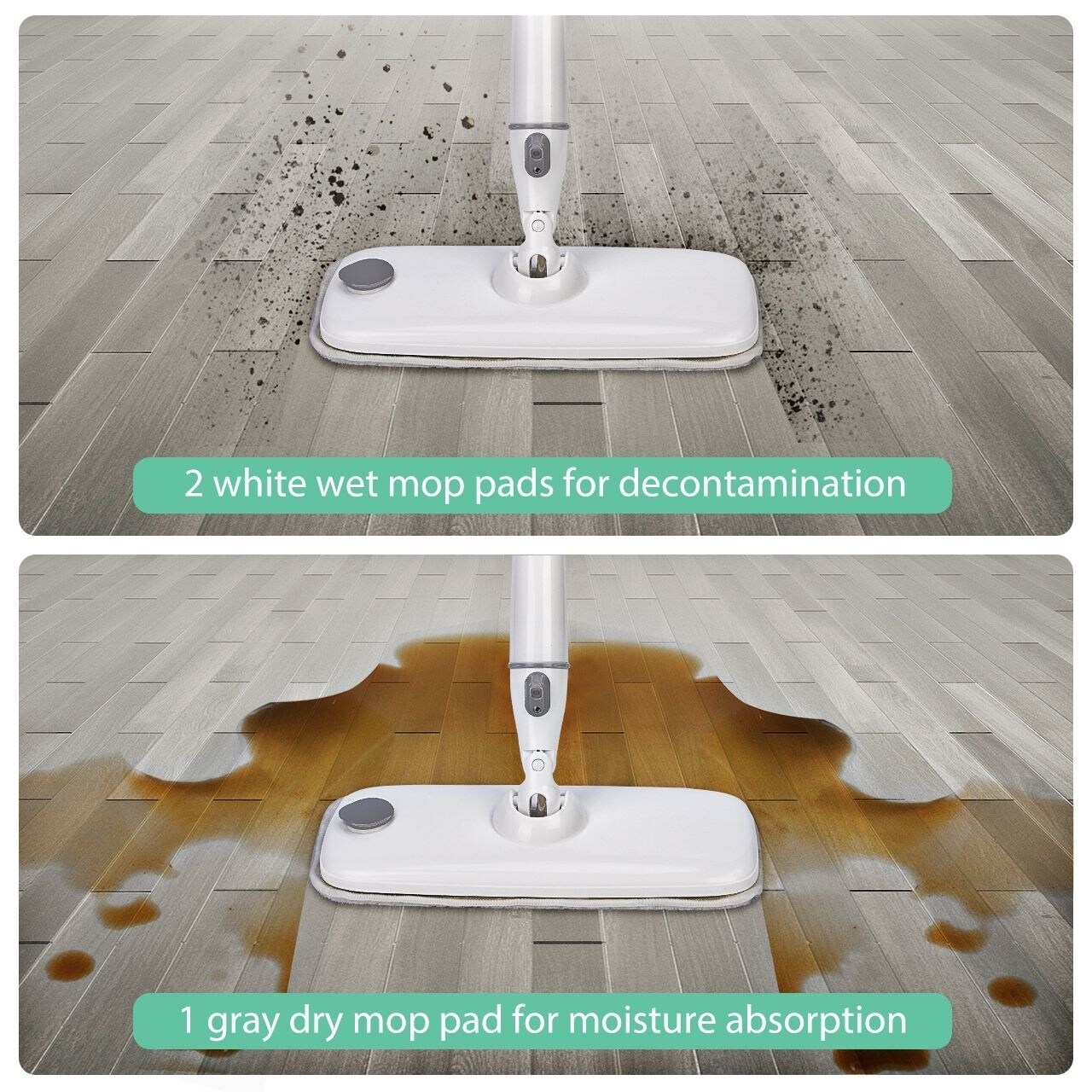 washable floor mops