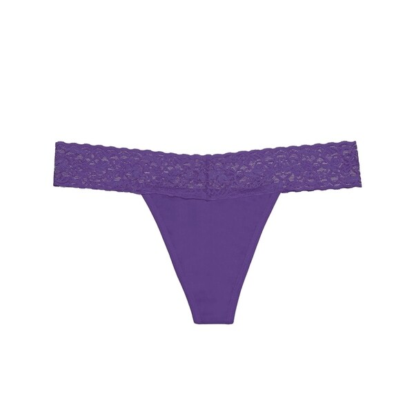 purple thong underwear