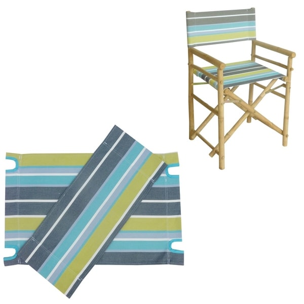 Canvas For Bamboo Director Chair Set of 2 On Sale Bed Bath