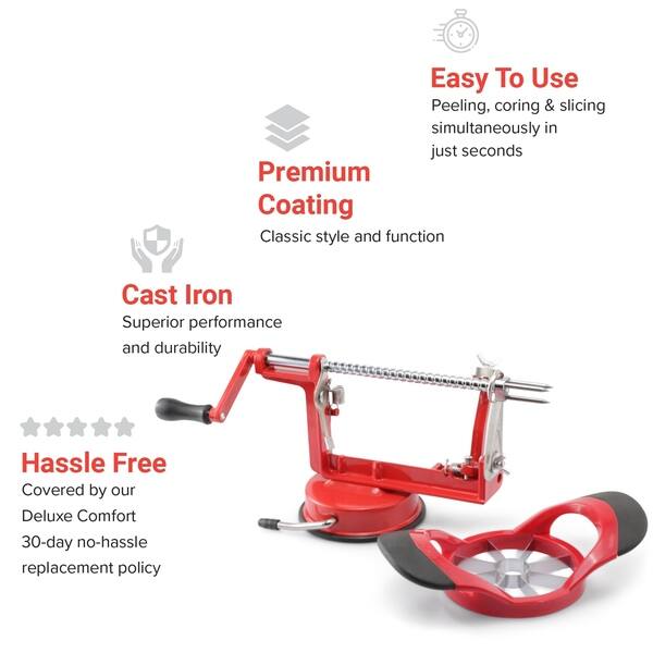 Perfect Peel Apple Peeler Easy Clean Removable Blade Overstock 29213626