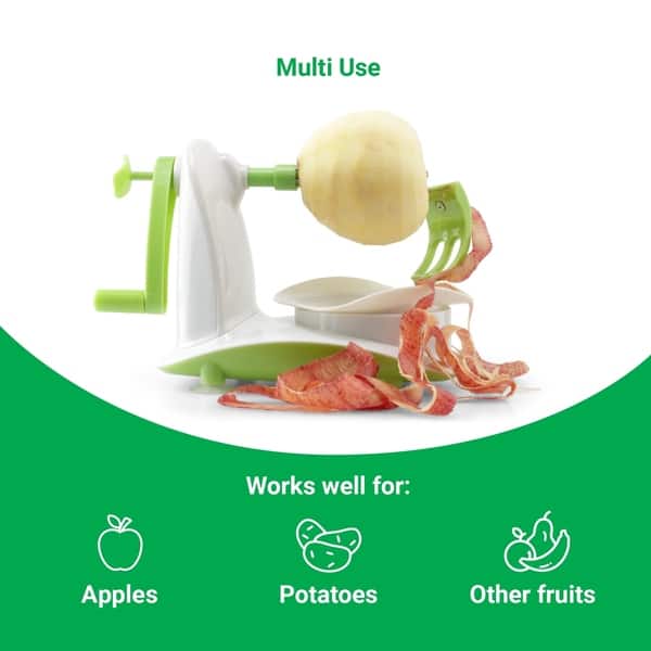 Perfect Peel Apple Peeler Easy Clean Removable Blade Overstock 29213626