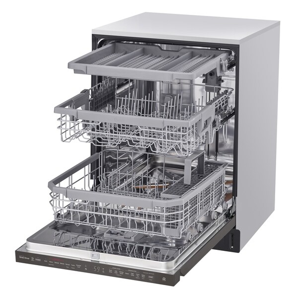 lg quadwash stainless steel dishwasher