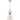 Watson 1-Light Pendant Fixture Polished Nickel Finish with Matte White Shade