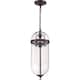 Fathom 3-Light Pendant Fixture Mahogany Bronze Finish with Clear Glass ...