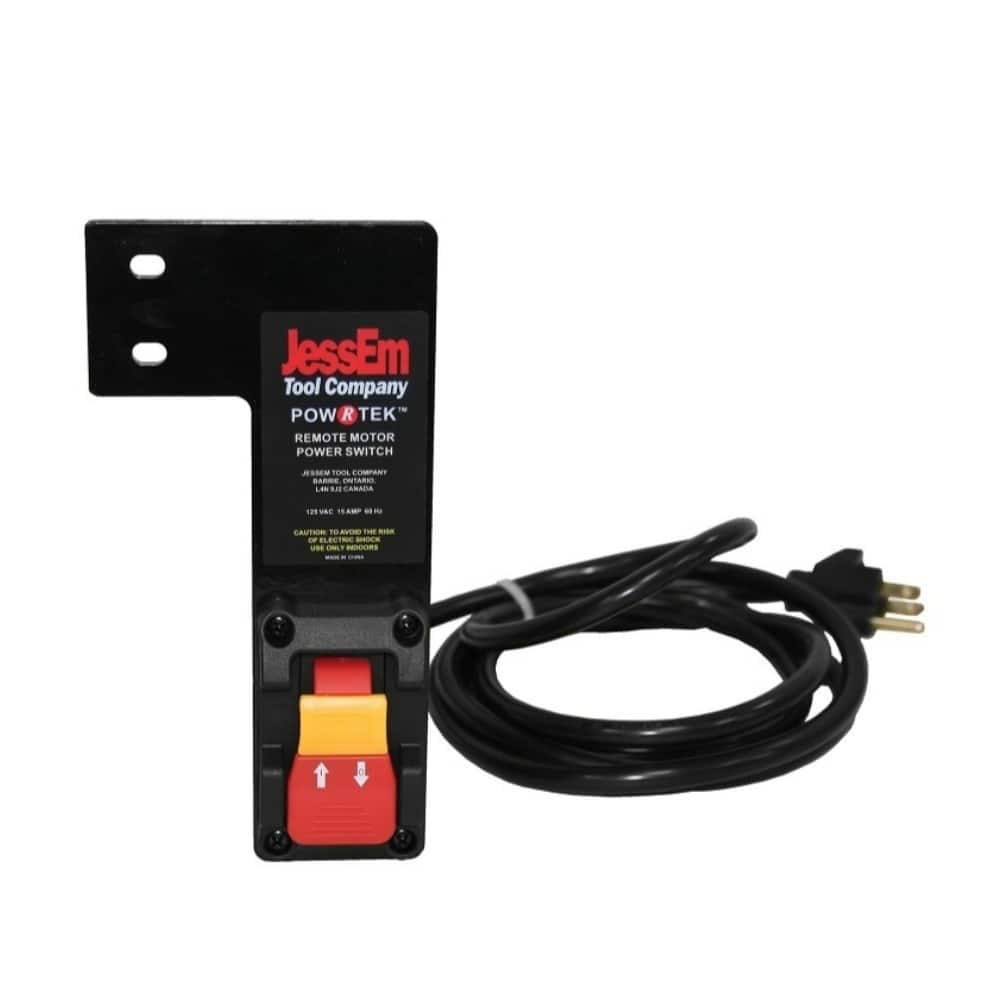 JessEm Remote Motor Power Switch for Pow-R-Tek Router Table