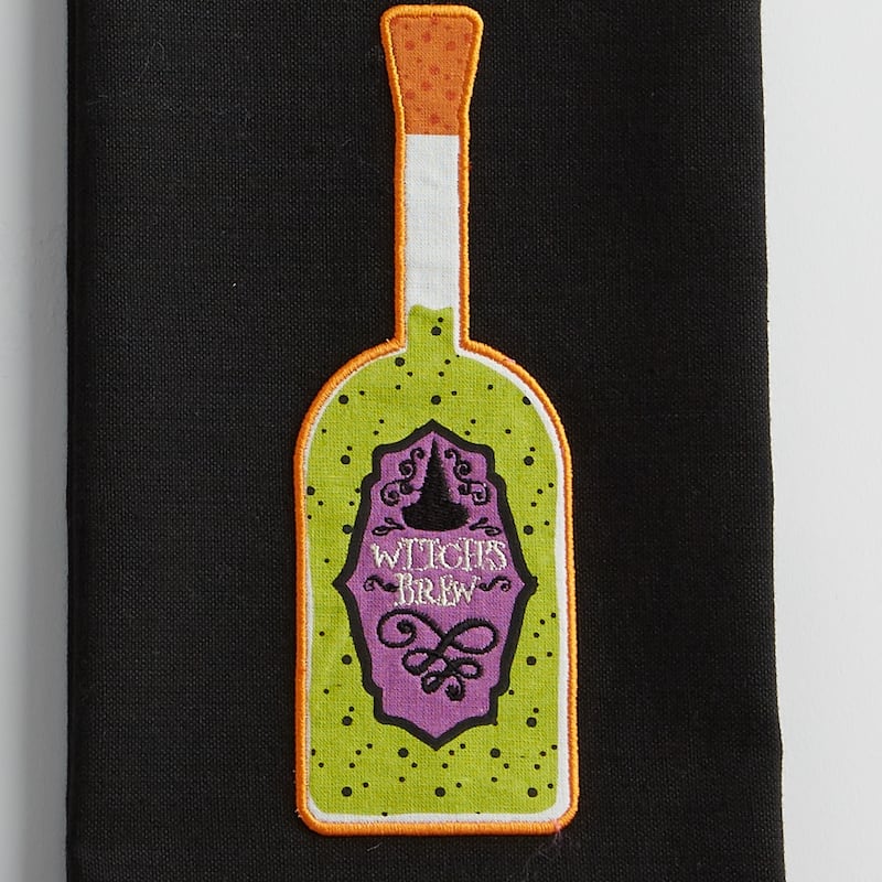 DII Halloween Embellished Dishtowel Set/3