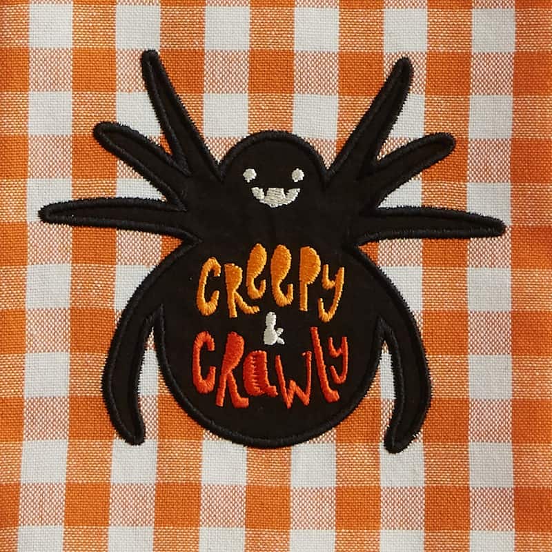 DII Halloween Embellished Dishtowel Set/3