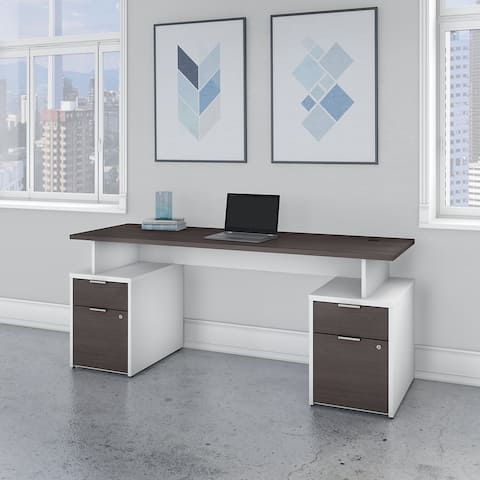 Jamestown 72W Desk with 4 Drawers by Bush Business Furniture