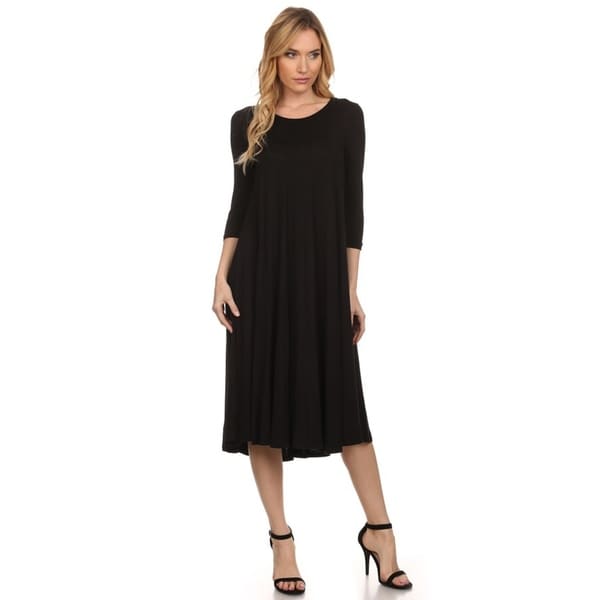 comfy midi dress