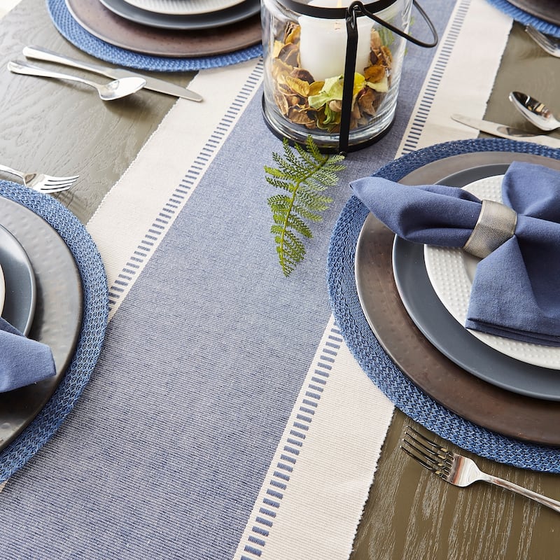 Porch & Den Cree Dobby Stripe Table Runner