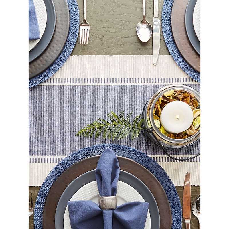 Porch & Den Cree Dobby Stripe Table Runner