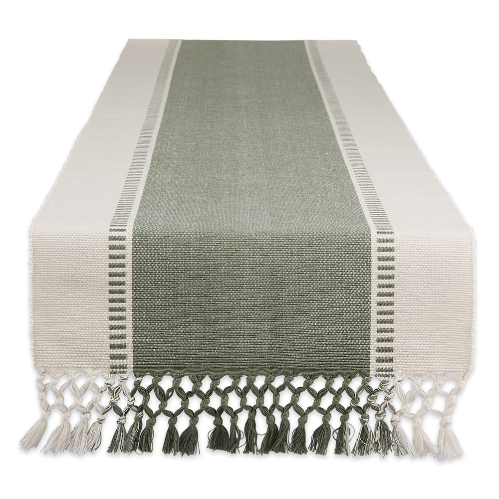 Porch & Den Cree Dobby Stripe Table Runner
