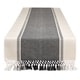 preview thumbnail 11 of 46, Porch & Den Cree Dobby Stripe Table Runner 13x108 - Mineral