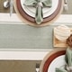 preview thumbnail 28 of 46, Porch & Den Cree Dobby Stripe Table Runner