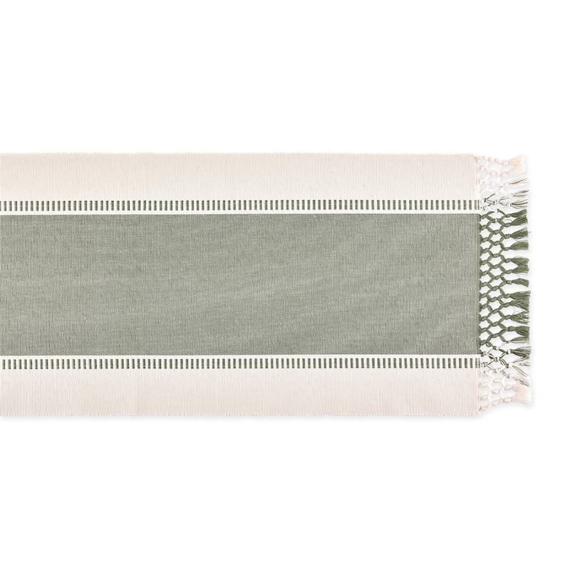 Porch & Den Cree Dobby Stripe Table Runner