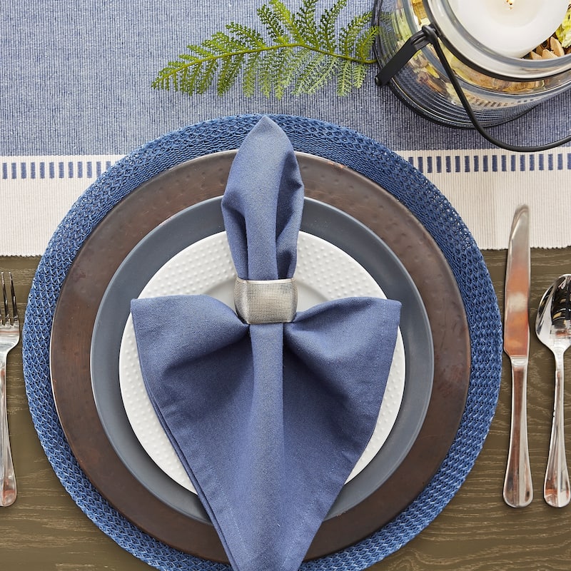 Porch & Den Cree Dobby Stripe Table Runner