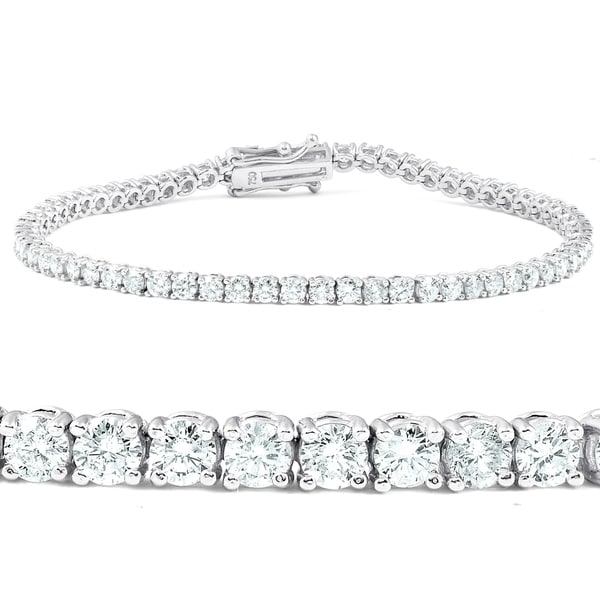Shop 4.28 Ct Diamond Tennis Bracelet 
