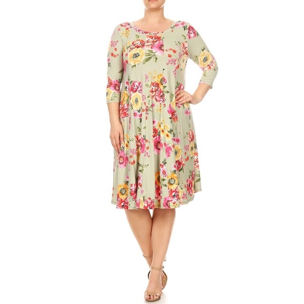 Floral dress size 16 Clearance