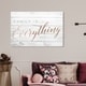 preview thumbnail 1 of 3, Wynwood Studio 'Family is Everything' Typography and Quotes Wall Art Canvas Print - Bronze, Gray 36 x 24