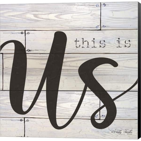 Cindy Jacobs 'This is Us' Canvas Art 29228229
