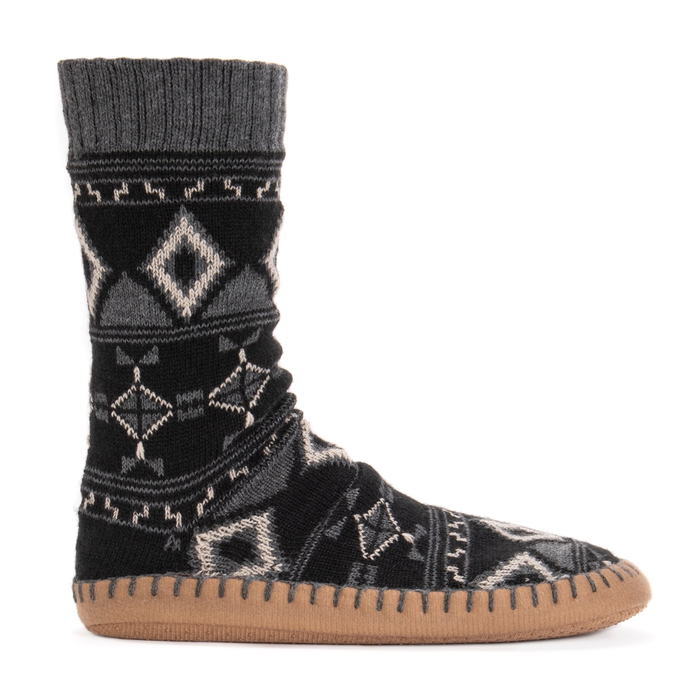 Muk luks slipper online socks mens