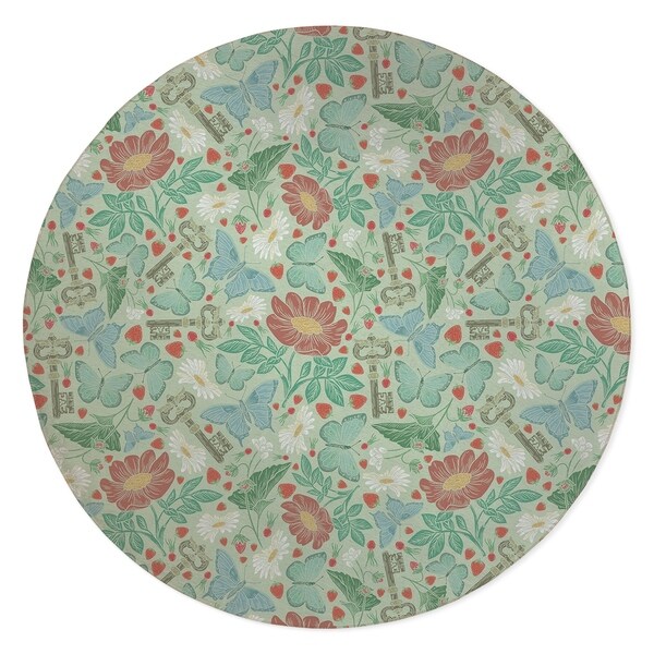 CAMIELLA GREEN Area Rug By Kavka Designs