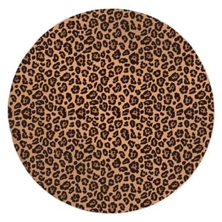 LEOPARD PRINT NATURAL Area Rug by Kavka Designs