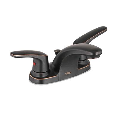 American Standard Colony Pro 2-Handle 4" Centerset Bathroom Faucet without Drain in Legacy Bronze