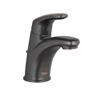 American Standard Colony Pro 1-Handle Single-Hole Bathroom Faucet without Drain/Rod Hole in Legacy Bronze