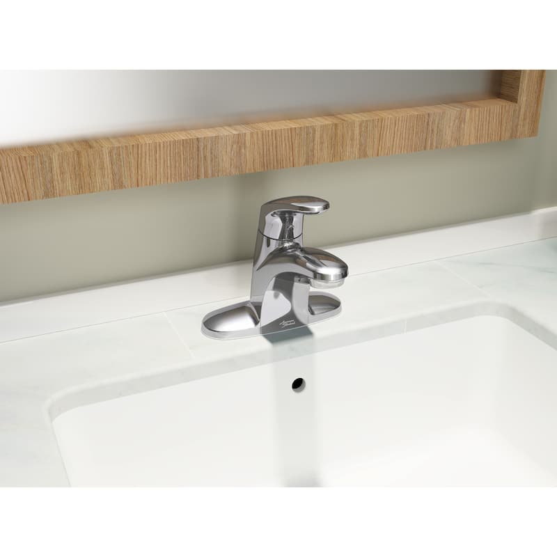 American Standard Colony Pro 1-Handle Centerset Bathroom Faucet without Drain/Rod Hole in Legacy Bronze