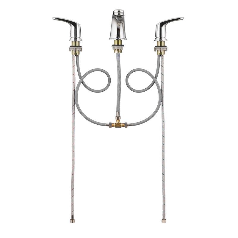 American Standard Colony Pro 2-Handle Widespread Bathroom Faucet with Pop-Up Drain in Legacy Bronze