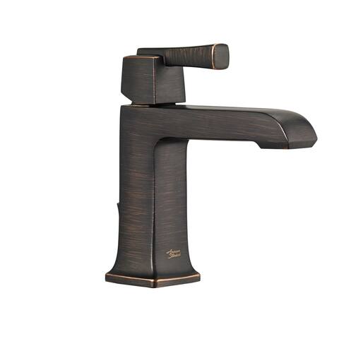 American Standard Townsend Single Hole Bathroom Faucet with Speed Connect Technology Drain in Legacy Bronze