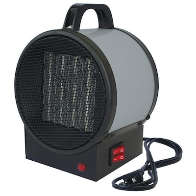 King Electric Portable Personal Ceramic Utility Heater, 750/1500W, 120V