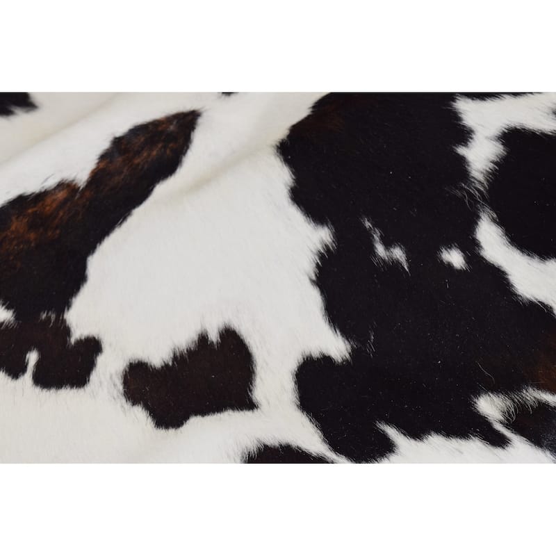 Real Cowhide Rug Salt&Pepper Tricolor - 6' x 7'