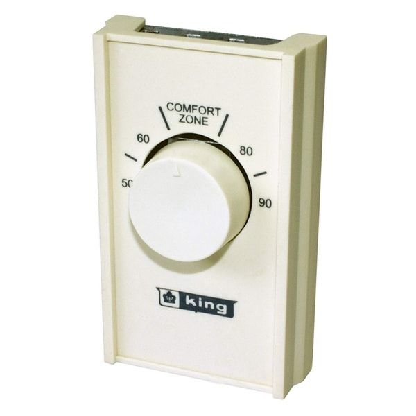 King Electric S22A Heat Anticipated 22 Amp Single Pole Line Voltage