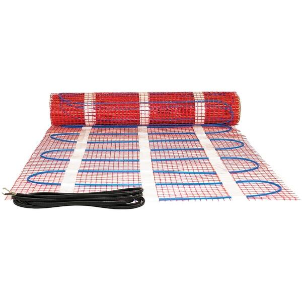 Floor Heating Mat 20 Sq. ft Electric Radiant In-Floor Heated Warm System  with Digital Floor Sensing Thermostat