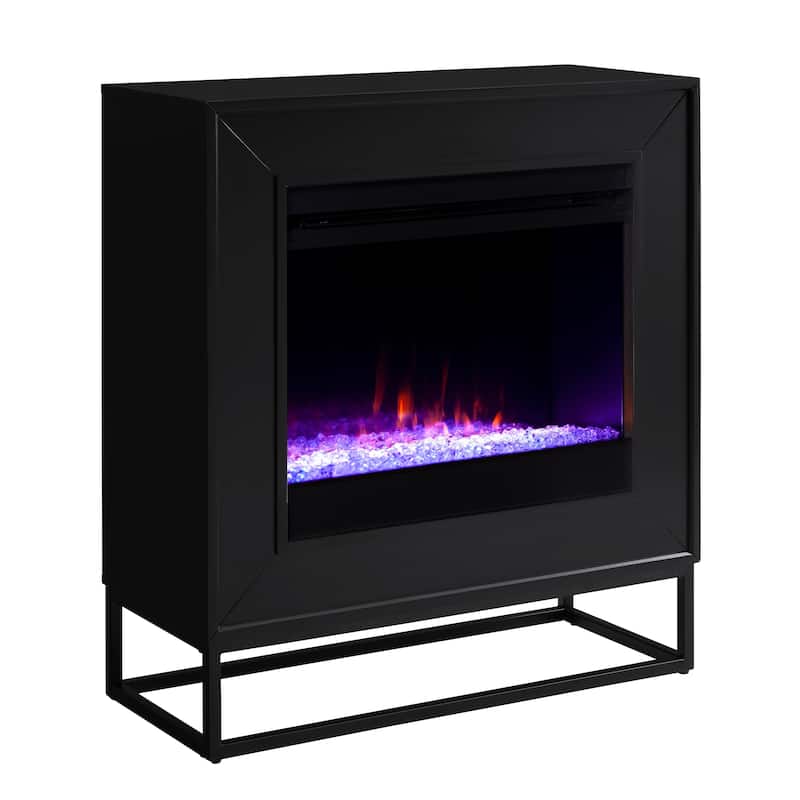 SEI Furniture Francis Contemporary Color Changing LED Fireplace