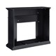 preview thumbnail 7 of 11, SEI Furniture Dre Contemporary Black Alexa Enabled Smart Fireplace